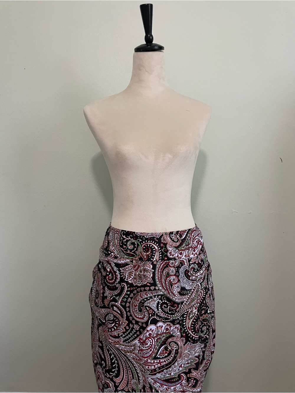 Moteepi Golf/Tennis skort Paisley Print adjustable waist size L